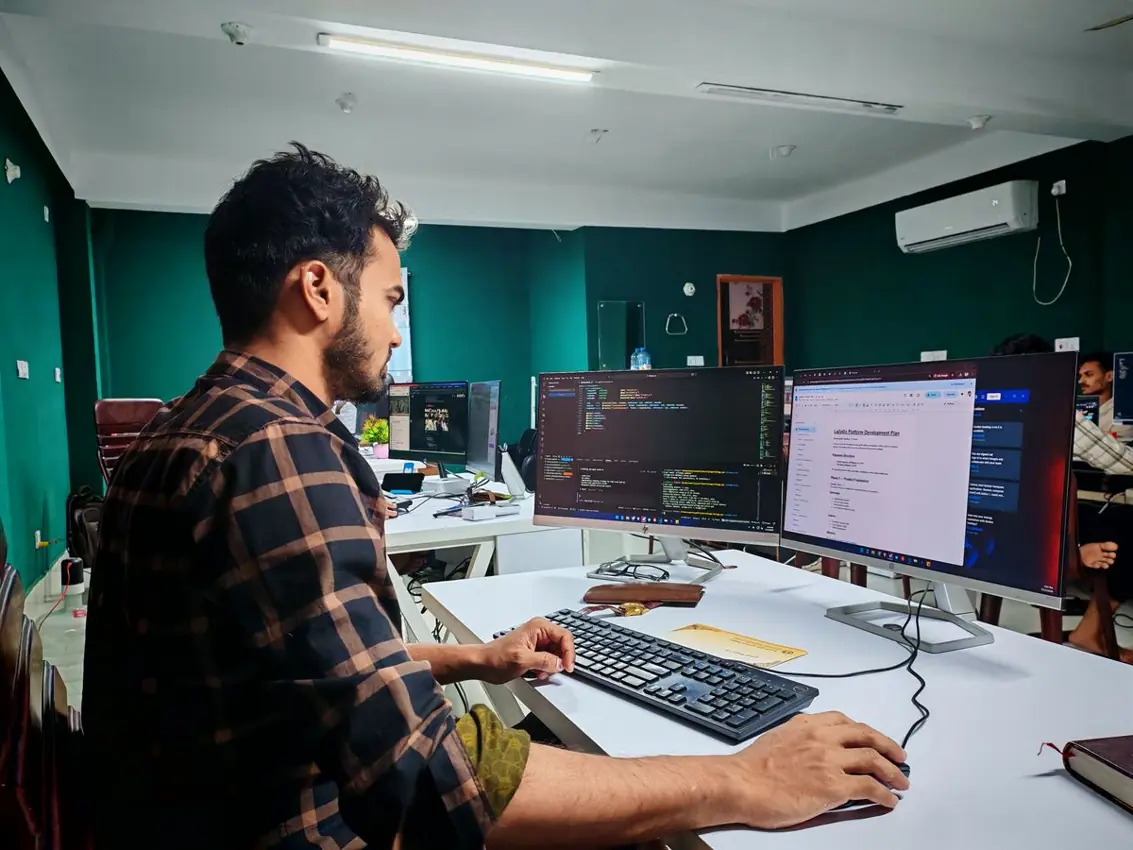Representative software development workspace