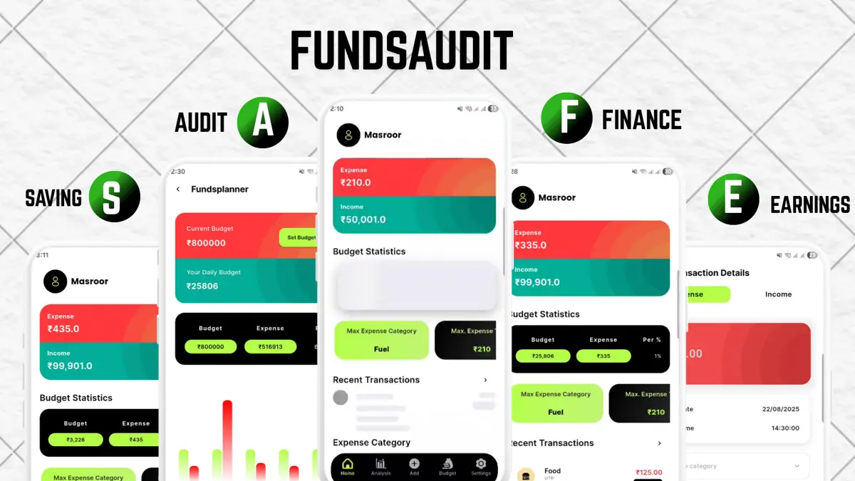 FundsAudit app launch creative