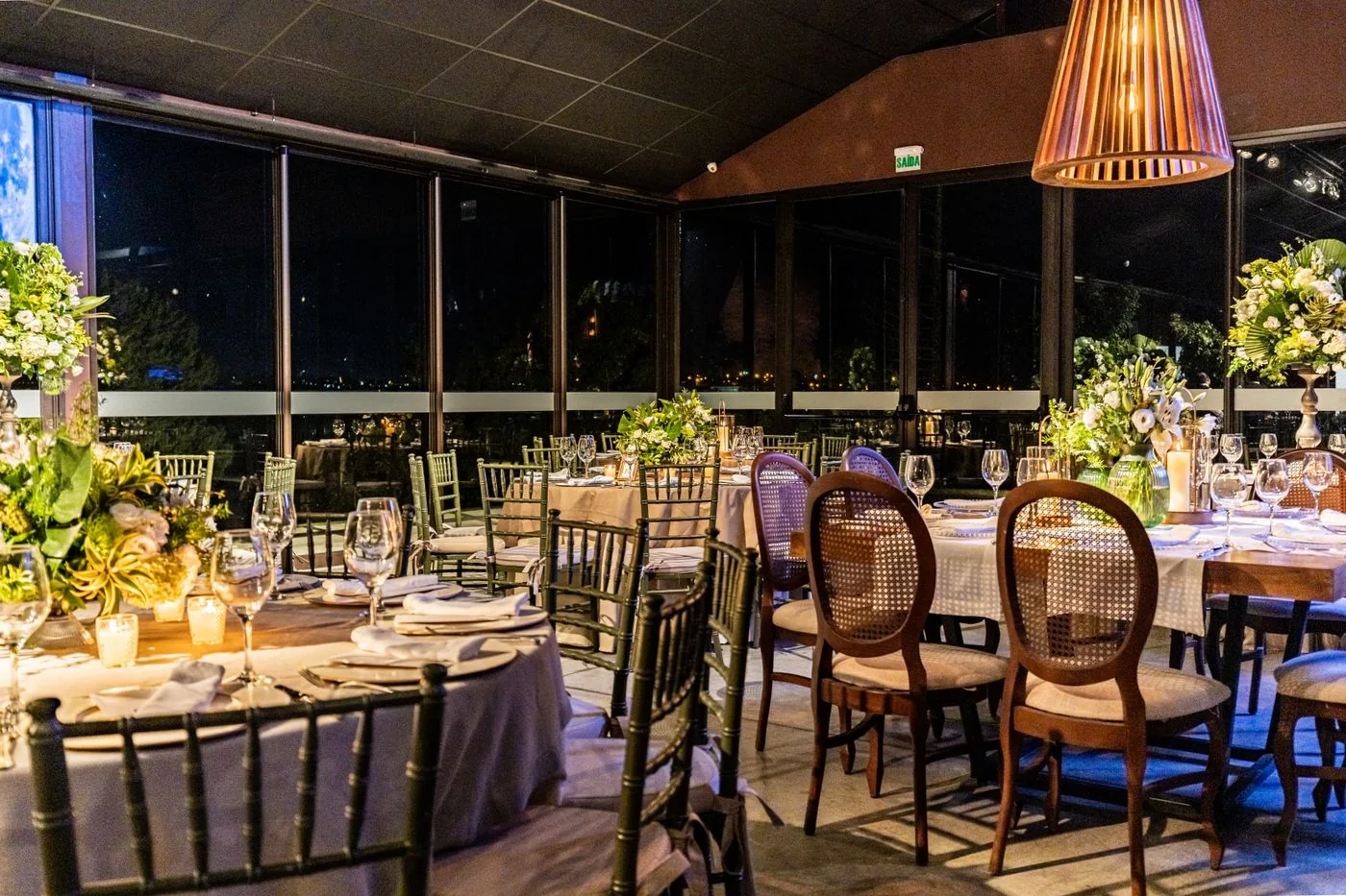 Representative hospitality setting